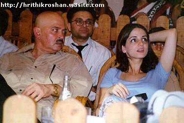 Rakesh Roshan and Suzaan Roshan